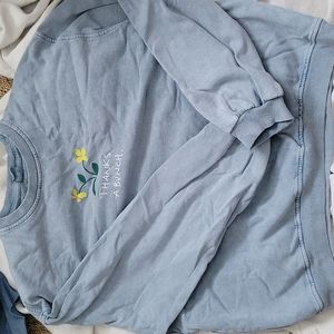 Urban Outfitter's "Thanks a Bunch" vintage blue crewneck size xl/l